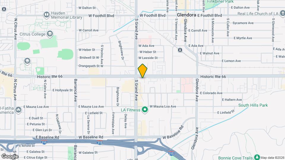 520 W Rte 66 Map and Location Details