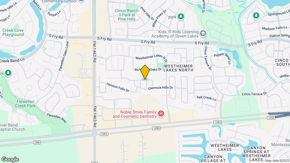 6302 Denison Oaks Dr Map and Location Details