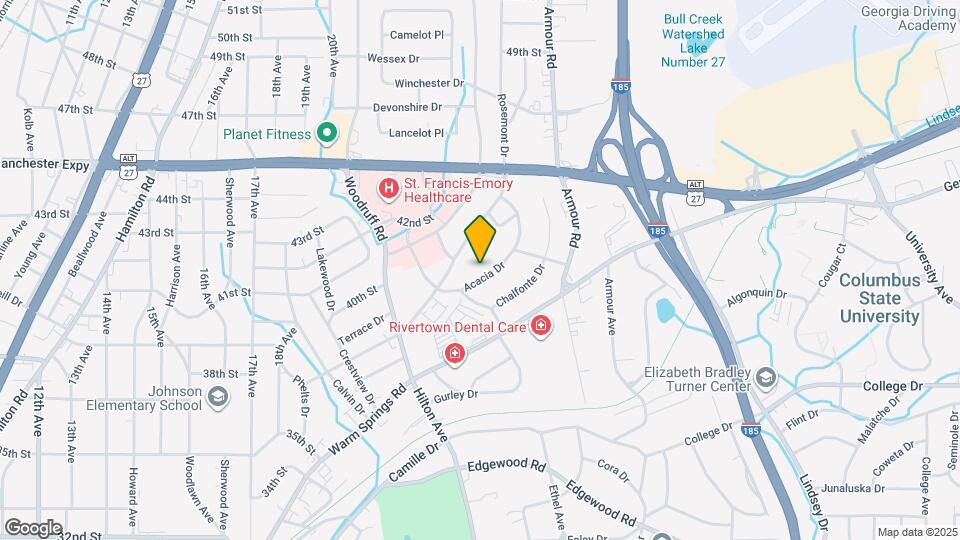 4113 Acacia Dr Map and Location Details