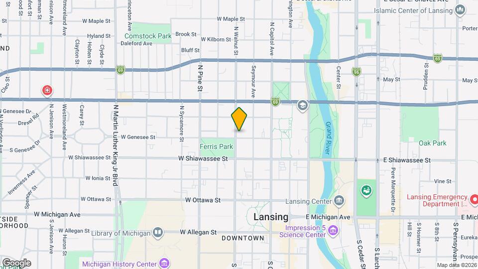 504 N Walnut St Mapa y Detalles de la Ubicación