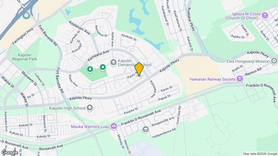 91-1043-1043 Mamaka St Map and Location Details