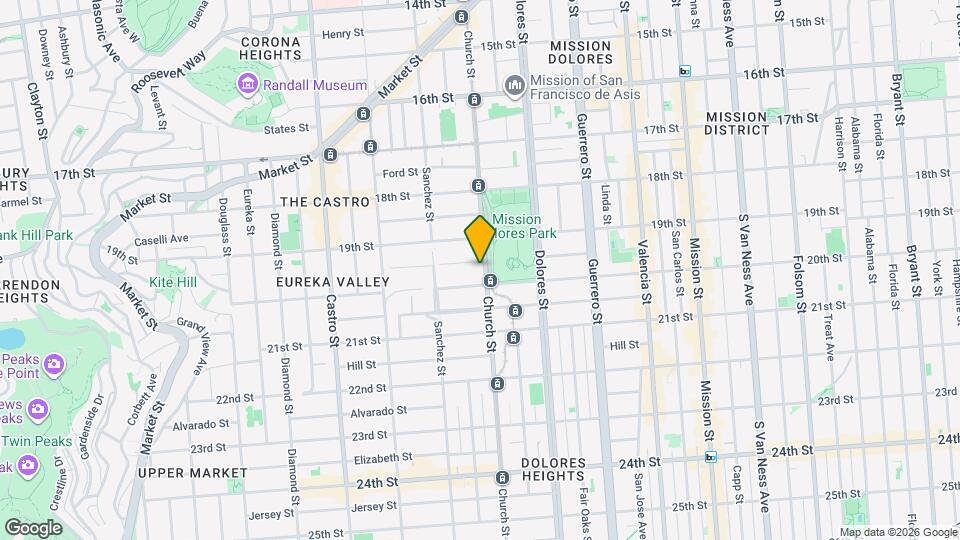 756 Church St Map and Location Details