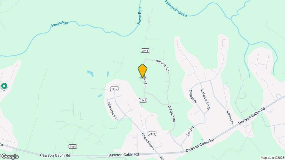 400 Mossy Oak Ln Map and Location Details