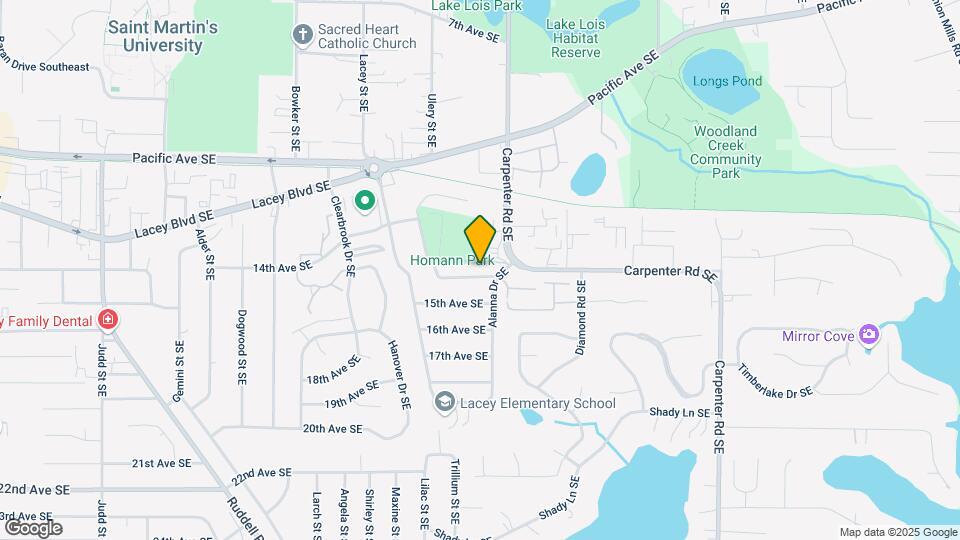 1324 Glen Mary Dr SE-Unit -1324-A Map and Location Details