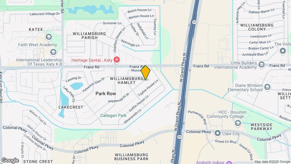23907 Pepperrell Pl St Map and Location Details