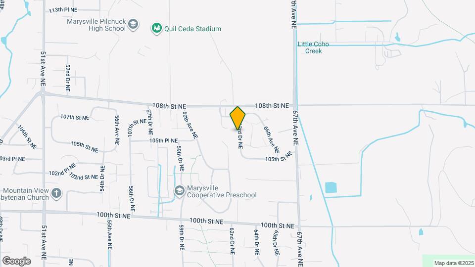 10612 63rd Dr NE Map and Location Details