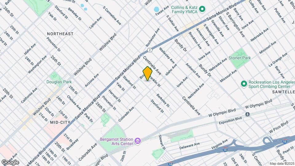 1533 Berkeley St Map and Location Details