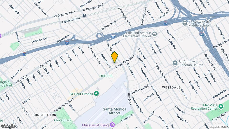 2598 Amherst Ave Map and Location Details