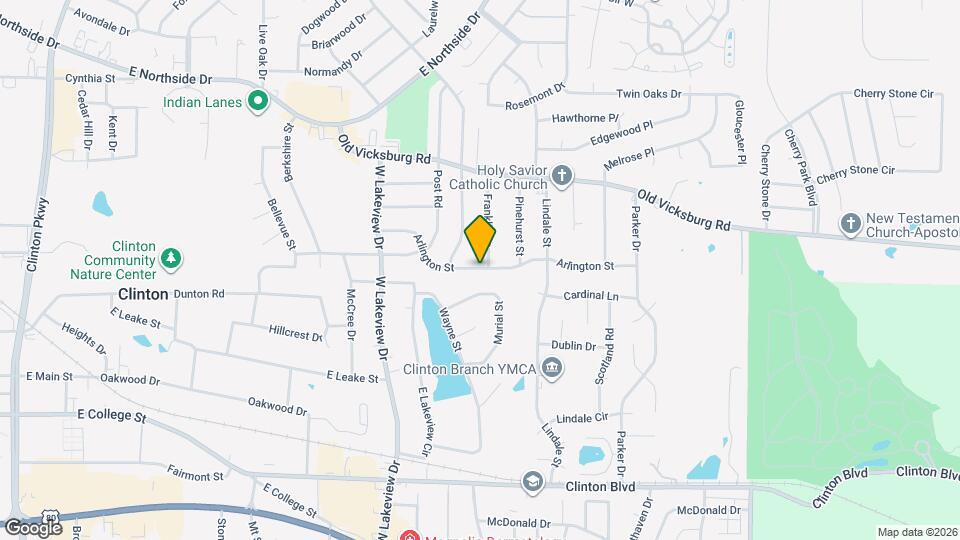 1206 Arlington St Map and Location Details