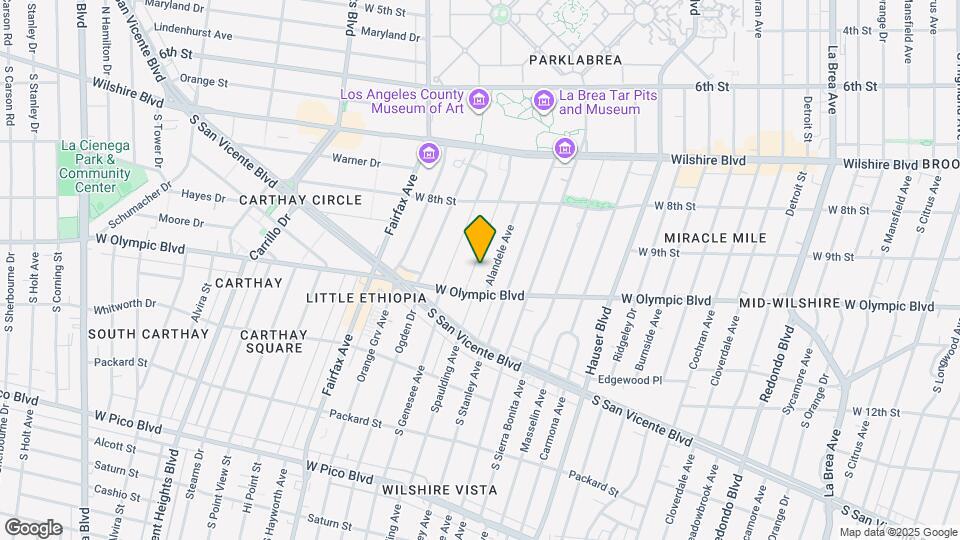 920 Spaulding Ave Map and Location Details