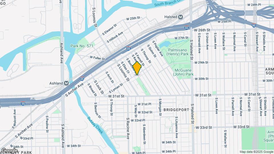 2971 S Lyman St Map and Location Details