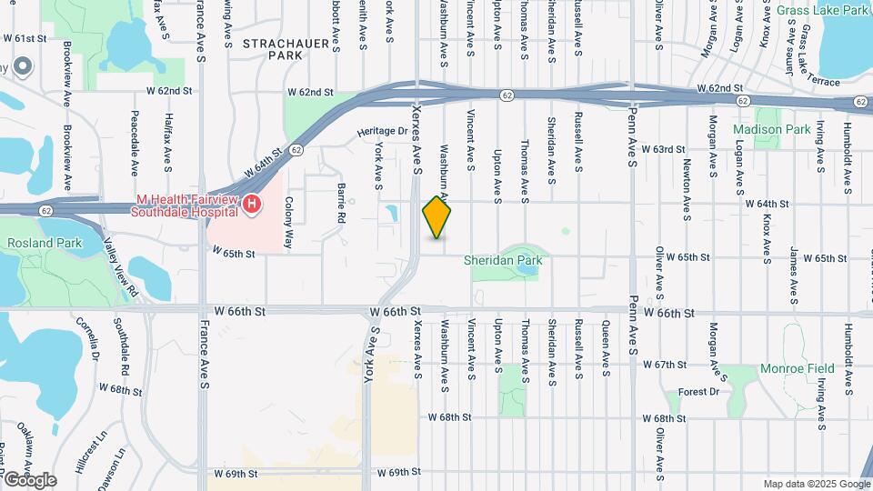 6440 Washburn Ave S Mapa y Detalles de la Ubicación