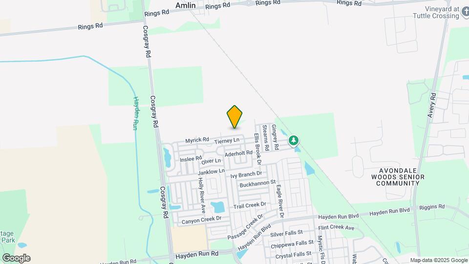 5876 Myrick Rd Map and Location Details