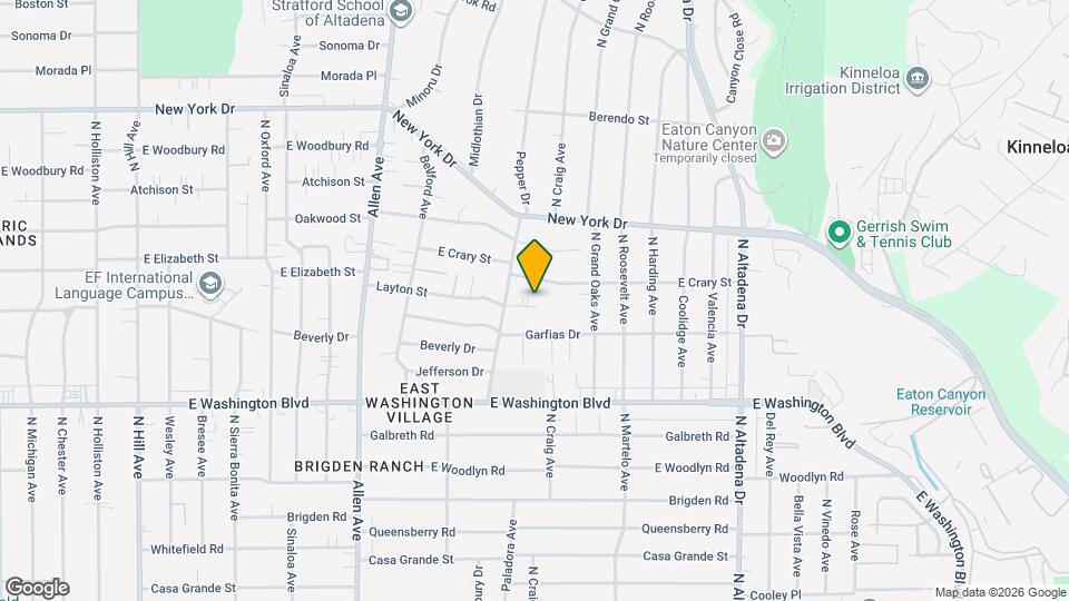 2169 Layton St Map and Location Details