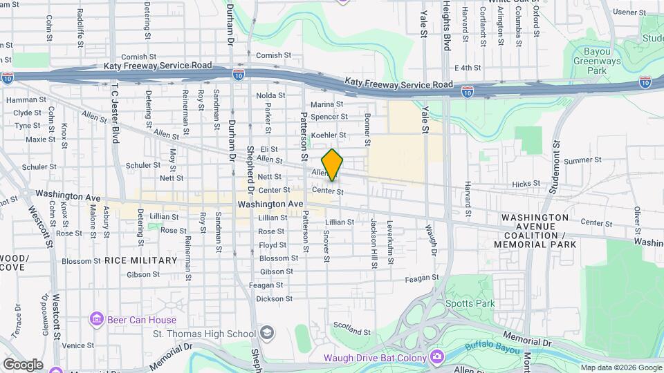 4306 Center St Map and Location Details