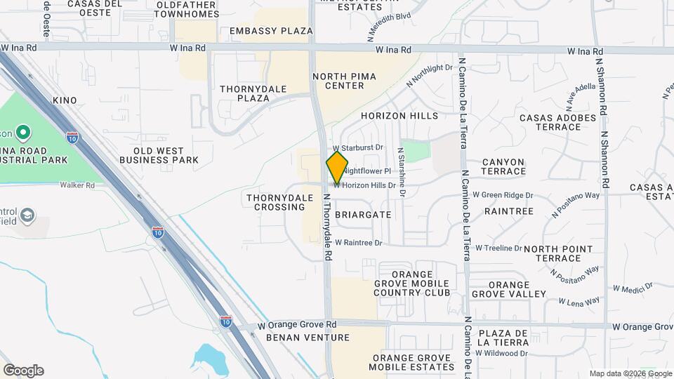 3777 W Horizon Hills Dr Map and Location Details