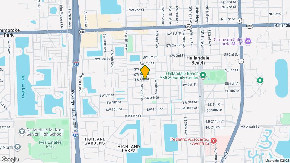 641 SW 6th St Map and Location Details