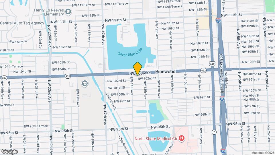 1351 NW 102nd St Map and Location Details