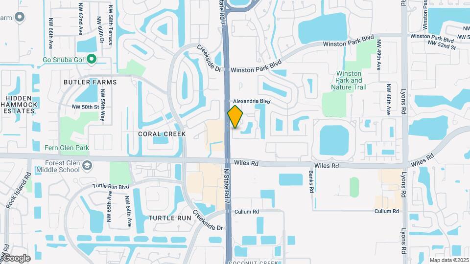 4808 N State Rd 7 Map and Location Details