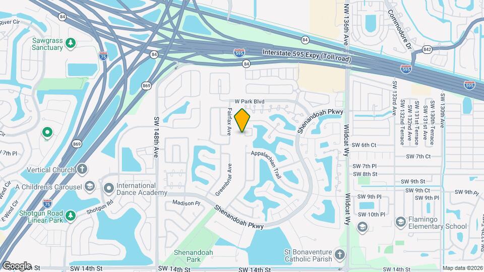 631 Royal Palm Way Map and Location Details