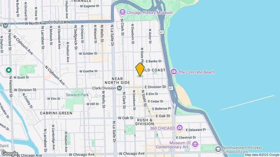 1230 N State Pky, Unit A00K Map and Location Details