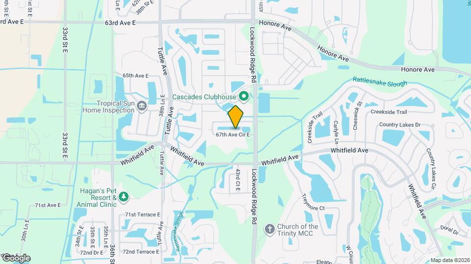 4414 67th Ave Cir E Map and Location Details