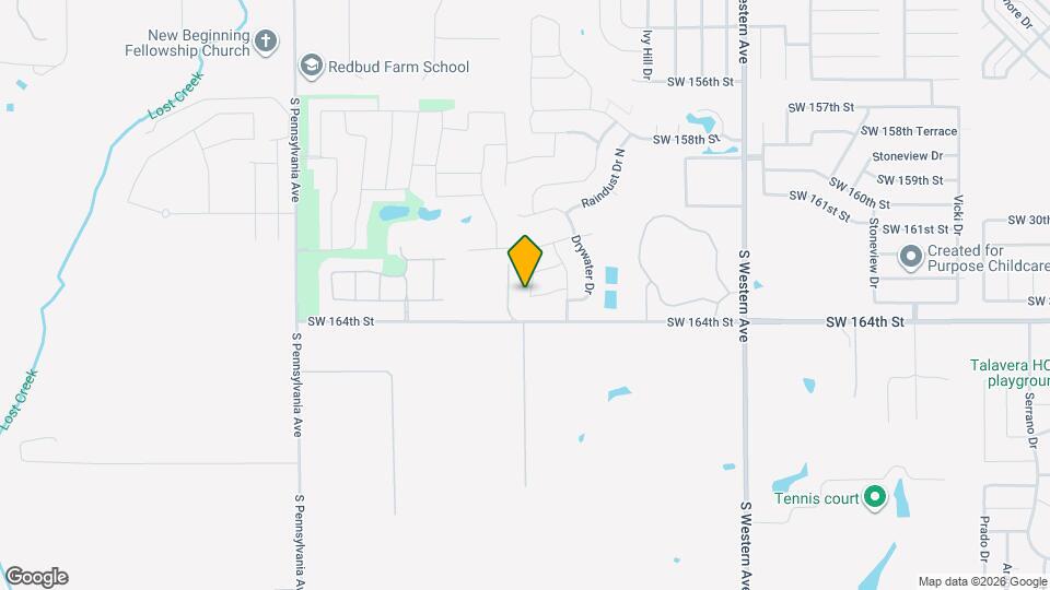 16337 Fellrose Ln Map and Location Details