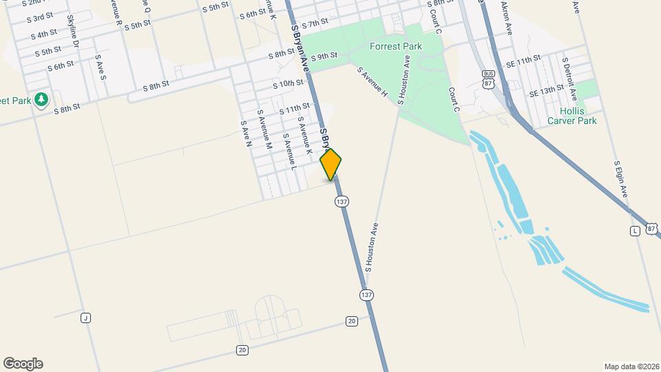 1101 S 15th St Map and Location Details