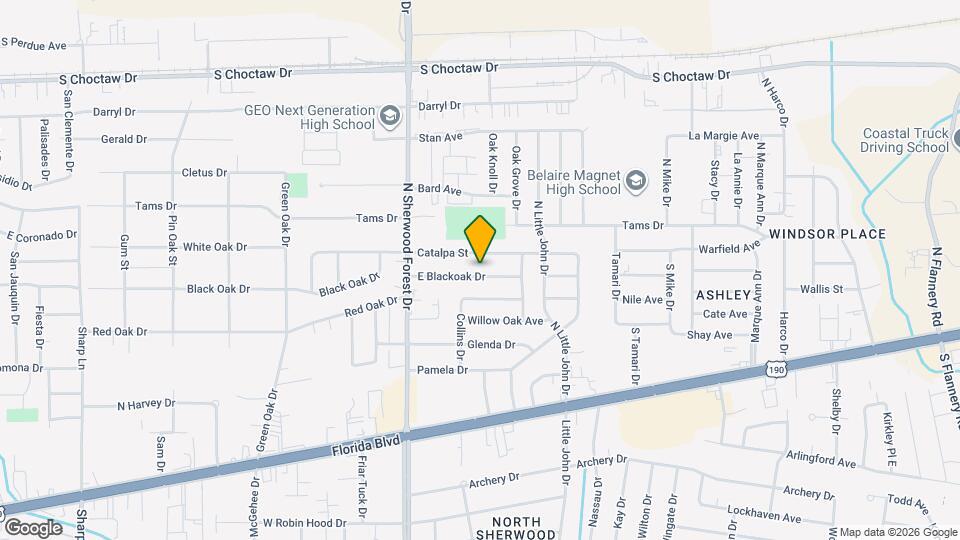 11567 E Blackoak Dr Map and Location Details