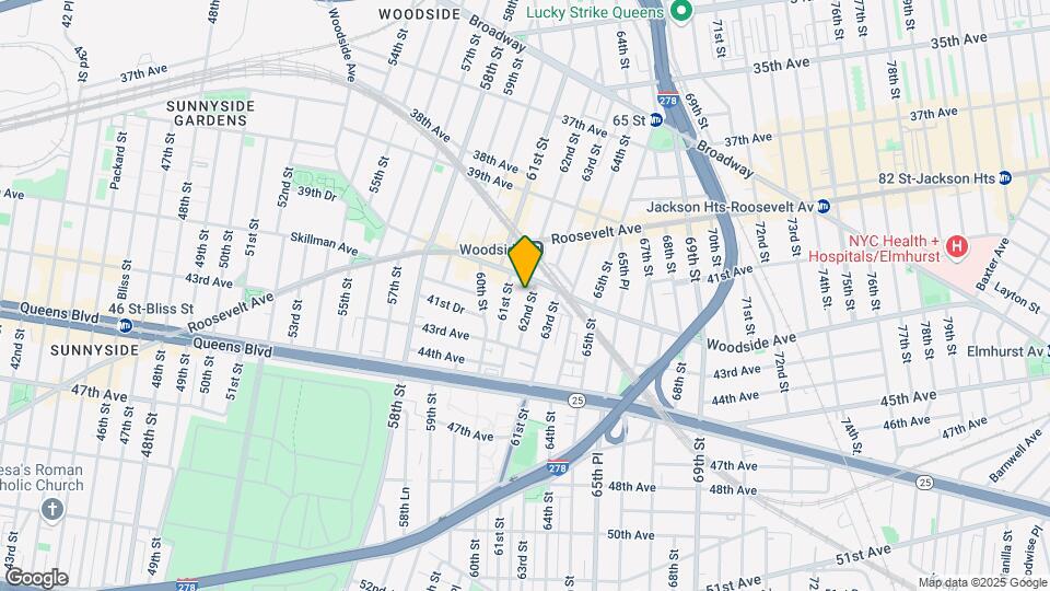 40-14 62nd Street Map and Location Details