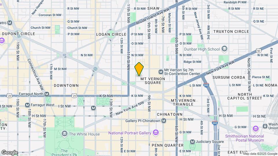 1117 10th St NW Map and Location Details