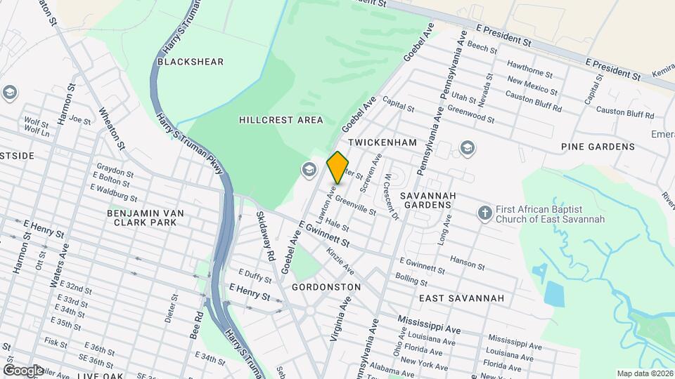 426 Lawton Ave Map and Location Details