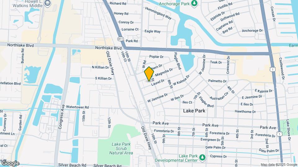 919 Laurel Dr Mapa y Detalles de la Ubicación