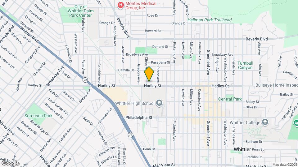 12307 Hadley St Map and Location Details