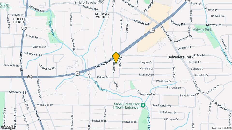1516 Carter Rd Mapa y Detalles de la Ubicación