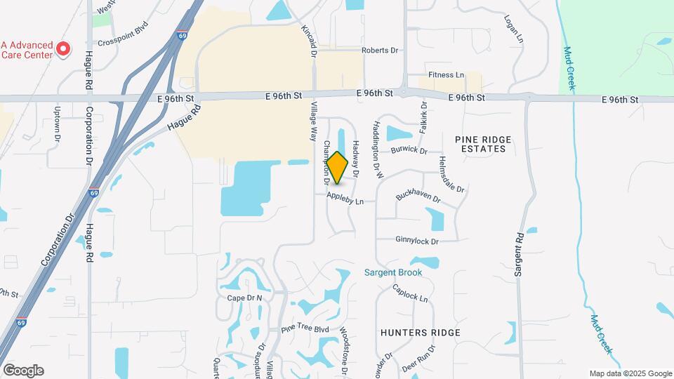 8548 Appleby Ln Map and Location Details