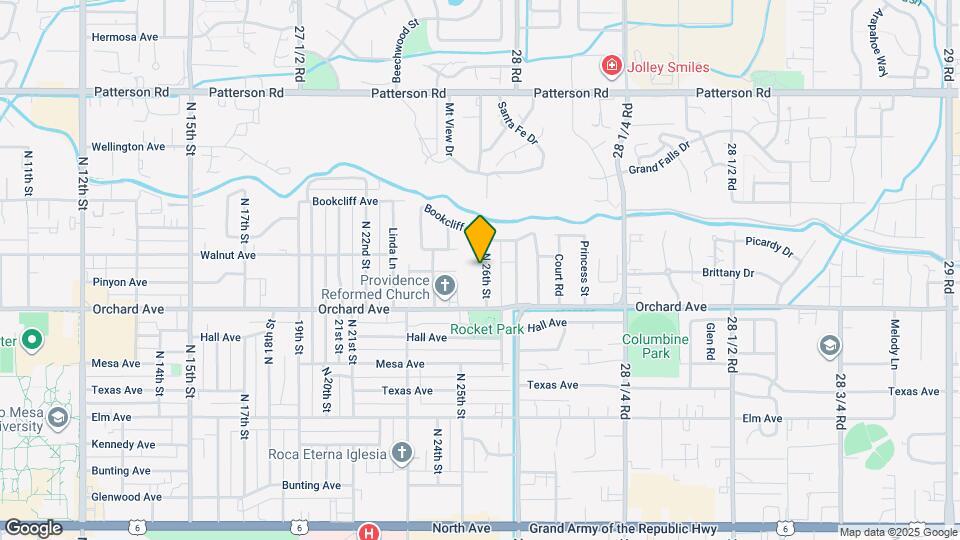 2059 N 26th St Map and Location Details