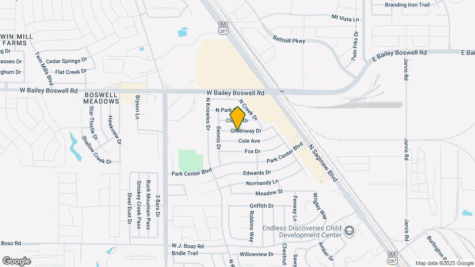 537 Greenway Dr Map and Location Details