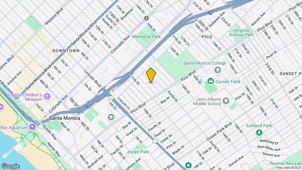 1854 12th St Map and Location Details