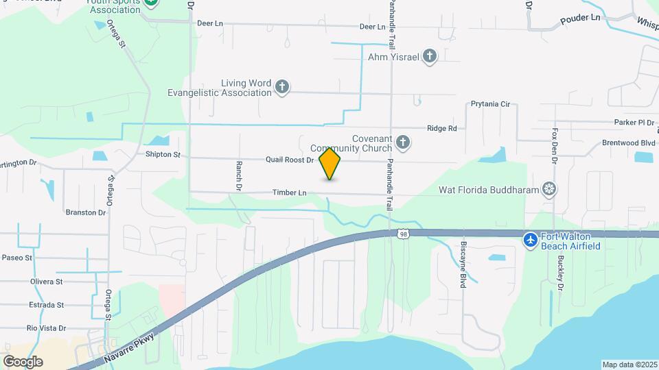 9114 Timber Ln Map and Location Details