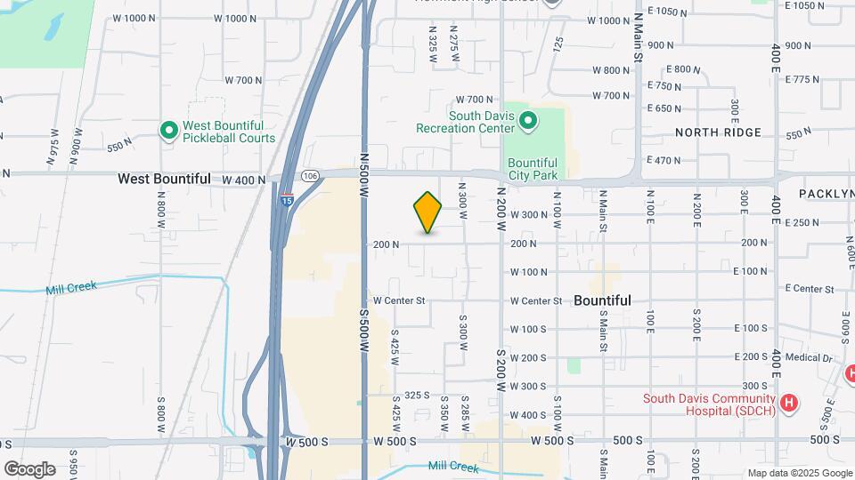 372 W 200 N Map and Location Details