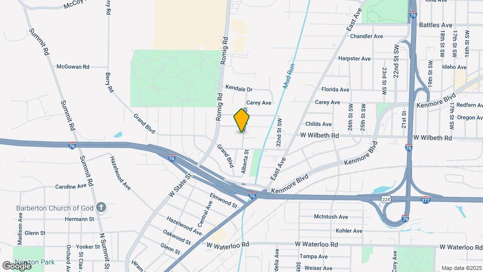 2644 Kilgore St Map and Location Details