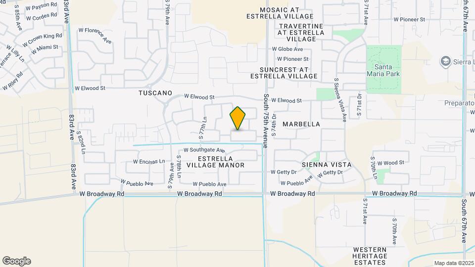 7609 West Odeum Ln Map and Location Details