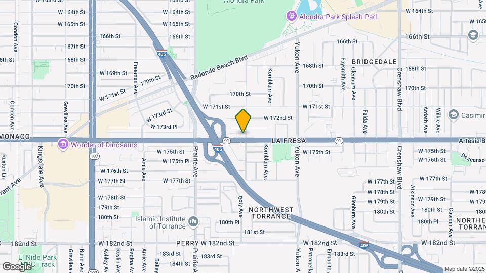 3807 Artesia Blvd Map and Location Details