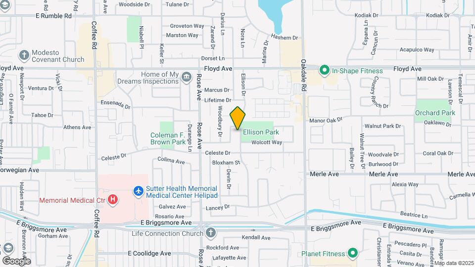 2025 Ellison Dr Map and Location Details