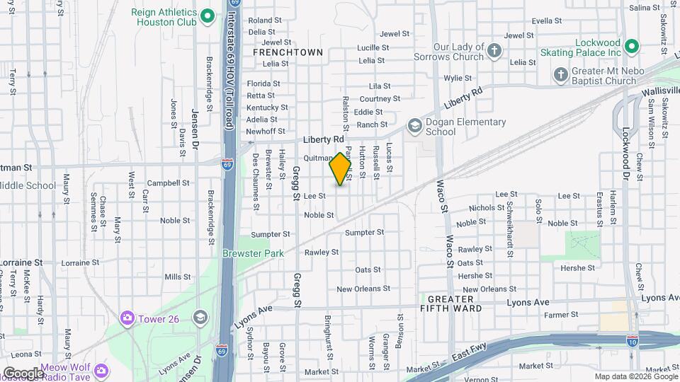 2208 Bleker St Map and Location Details