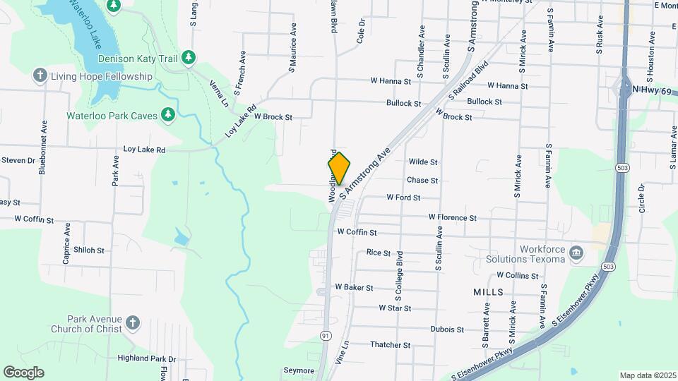 Woodlawn Courts Mobile Home Map and Location Details