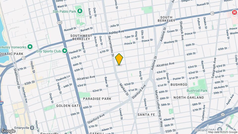 1518 Harmon St Map and Location Details
