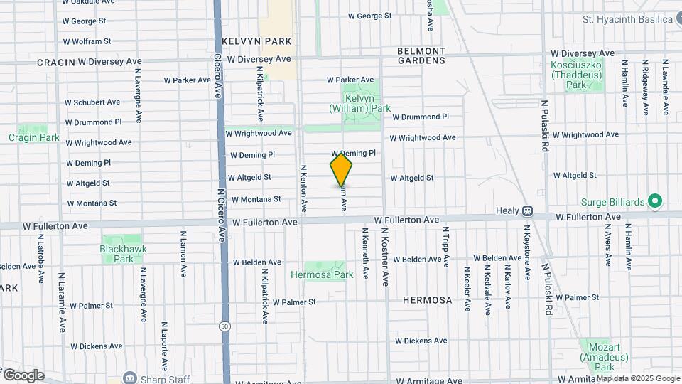 4500-4502 W Montana St Map and Location Details