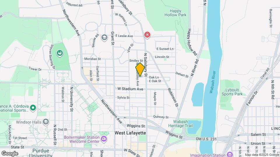 708 N Chauncey Ave Map and Location Details